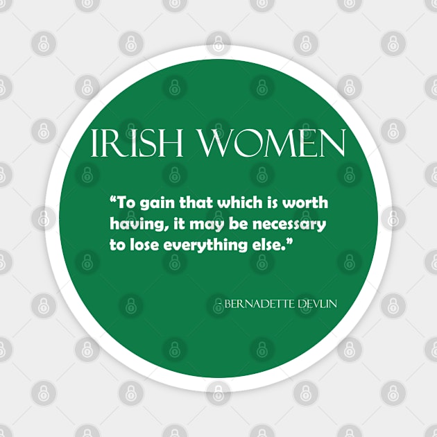 Irish Women Magnet by Ireland